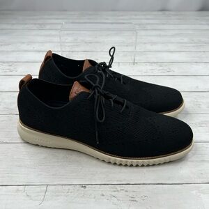 Cole Haan Men’s Size 13 Zerogrand Stitchlite Oxford Black Shoes